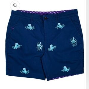 Lords Of Harlech NWT Edward Lux Blue Shorts 34 Academia Golf Tennis Prep Preppy